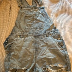 Denim Overalls